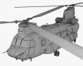 Boeing CH-47 Chinook Modèle 3d