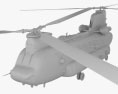 CH-47 契努克 3D模型