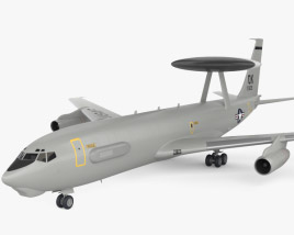 3D model of Boeing E-3 Sentry