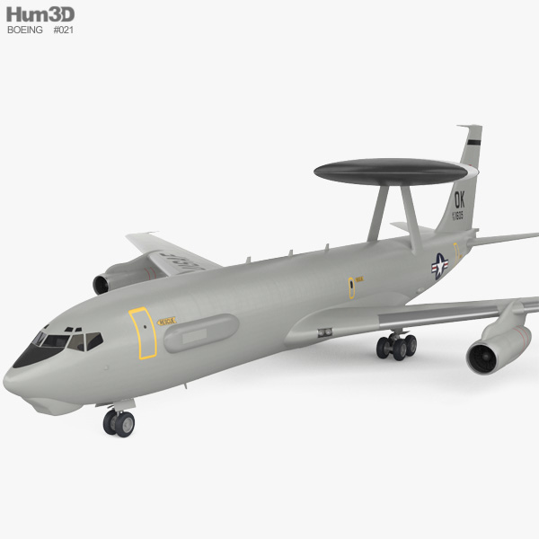 Boeing E-3 Sentry 3D model