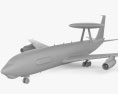 Boeing E-3 Sentry 3D модель