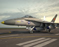 McDonnell Douglas F/A-18 Hornet 3D-Modell