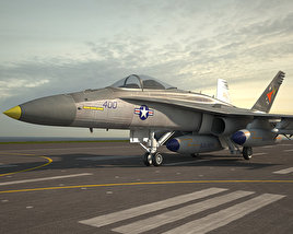 McDonnell Douglas F/A-18 Hornet 3D model