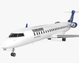 봄바디어 CRJ700 시리즈 3D 모델 