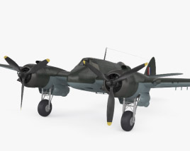 Bristol Beaufighter Modelo 3D