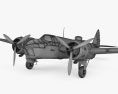 布倫亨式轟炸機 3D模型