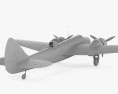 布倫亨式轟炸機 3D模型
