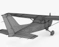 Cessna 172 Skyhawk 带内饰 3D模型