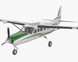 Cessna 208B Grand Caravan Modello 3D