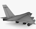 B-58 ハスラー 3Dモデル