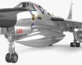 Convair B-58 Hustler Modello 3D