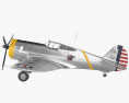Curtiss P-36 Hawk 3D-Modell