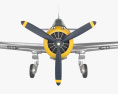Curtiss P-36 Hawk Modello 3D