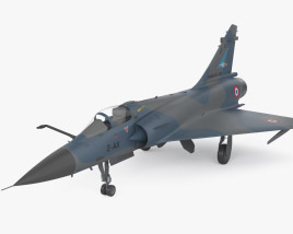 Dassault Mirage 2000 Modelo 3d