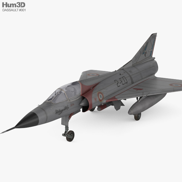 Dassault Mirage III Modèle 3D