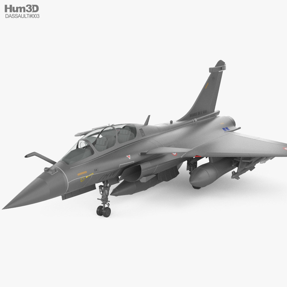 Dassault Rafale 3D-Modell