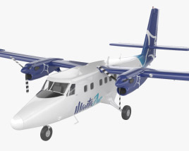 De Havilland Canada DHC-6-300 Twin Otter 3D model