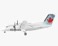 De Havilland Canada DHC-8-100 Modello 3D