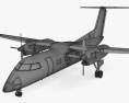 De Havilland Canada DHC-8-200 3Dモデル