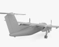 De Havilland Canada DHC-8-200 Modello 3D