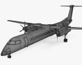 De Havilland Canada DHC 8-400 3D模型