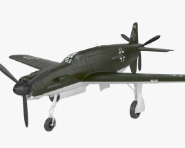 Dornier Do 335 Pfeil 3D модель