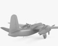 A-20浩劫攻擊機 3D模型