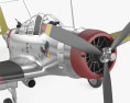 TBD-1蹂躪者式魚雷轟炸機 3D模型