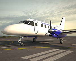 Embraer EMB 110 3D model