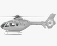 Eurocopter EC135 con interni Modello 3D