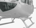 Eurocopter EC135 mit Innenraum 3D-Modell