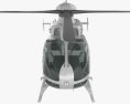 Eurocopter EC135 com interior Modelo 3d