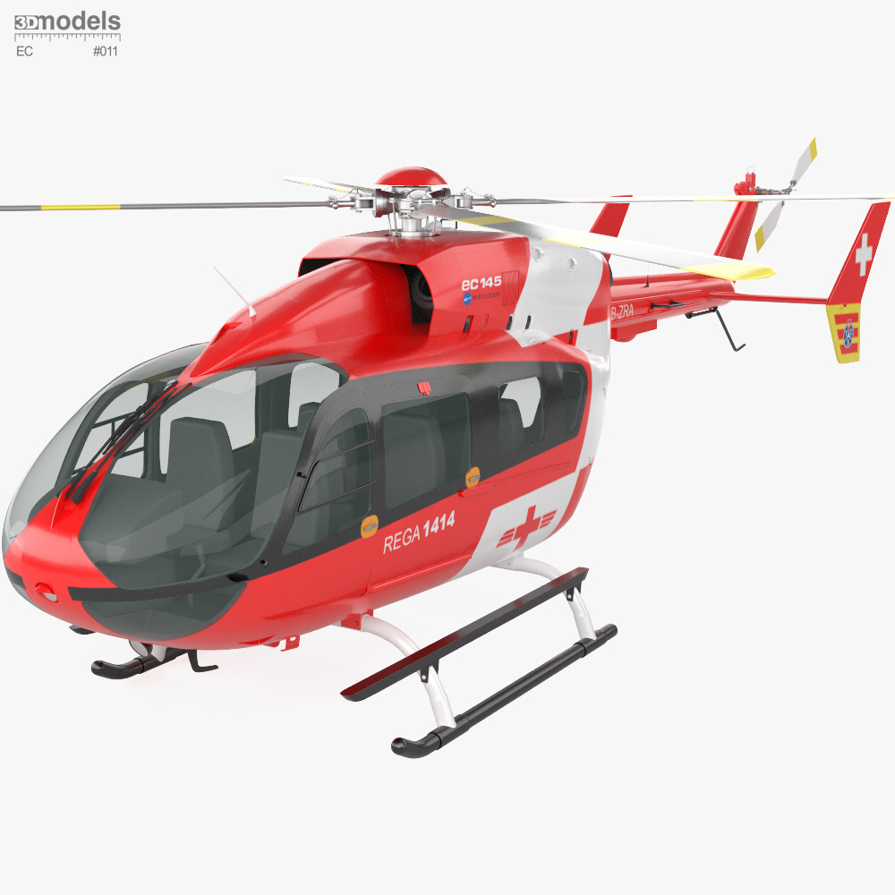 Eurocopter EC145 Modelo 3D
