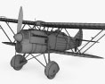 CR.32戰鬥機 3D模型