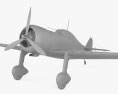 Fokker D.XXI 3D модель