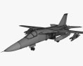 General Dynamics F-111 Aardvark 3D модель