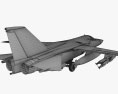F-111 土豚 戰鬥轟炸機 3D模型