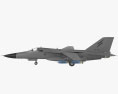 General Dynamics F-111 Aardvark Modelo 3d