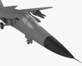 General Dynamics F-111 Aardvark Modèle 3d