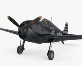Grumman F6F Hellcat 3D model