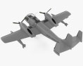 Grumman OV-1 Mohawk Modelo 3D