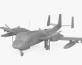 Grumman OV-1 Mohawk Modello 3D