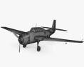 Grumman TBF Avenger 3D модель