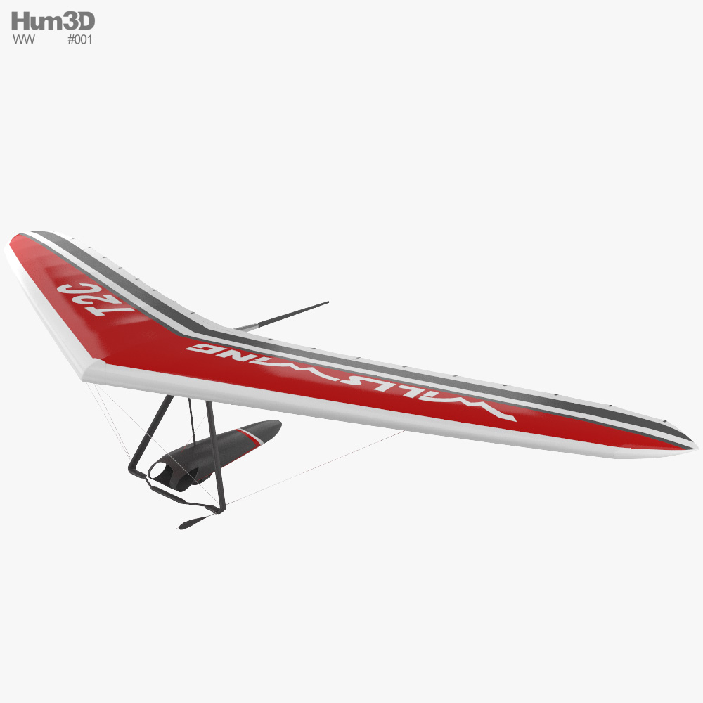 Hang glider 3D model
