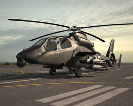 Harbin Z-19 Military helicopter Modèle 3D