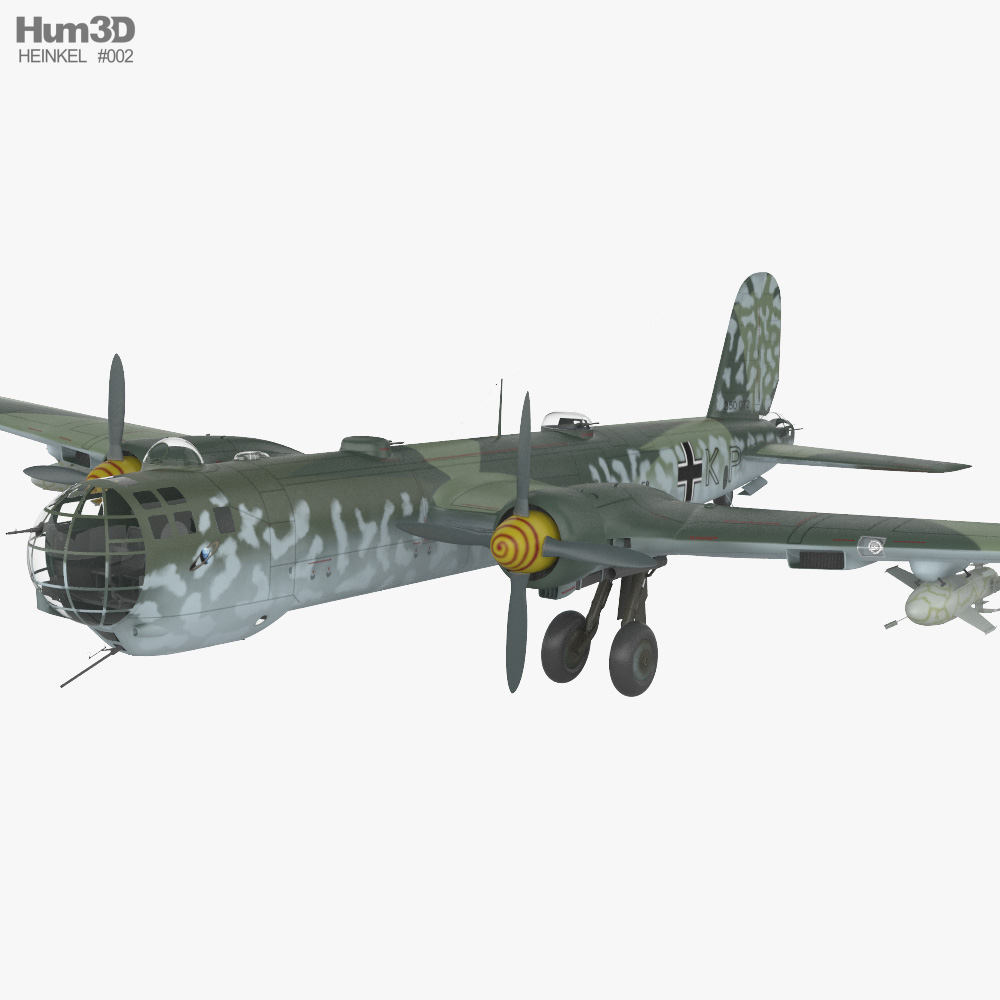 Heinkel He 177 Greif 3D model