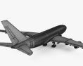 일류신 Il-96 3D 모델 