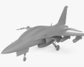 T-50金鷹式高級教練機 3D模型