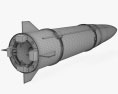 KN-23 Hwasong-11Ga Ballistic Missile 3D-Modell