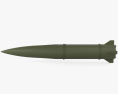 KN-23 Hwasong-11Ga Ballistic Missile 3D-Modell Seitenansicht